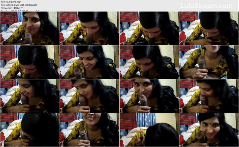 Beautiful Married Bhabhi Sucking Dildo in Yellow Top