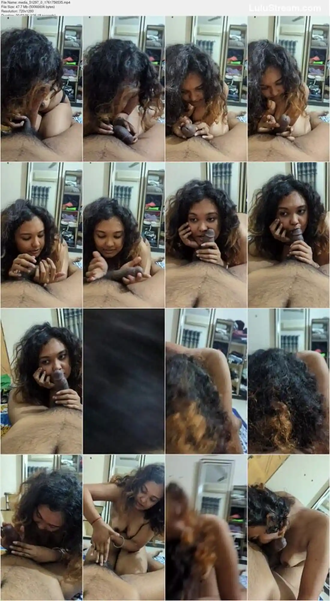 Curly Hair Bengali GF Hard Doggy Fuck with Moaning