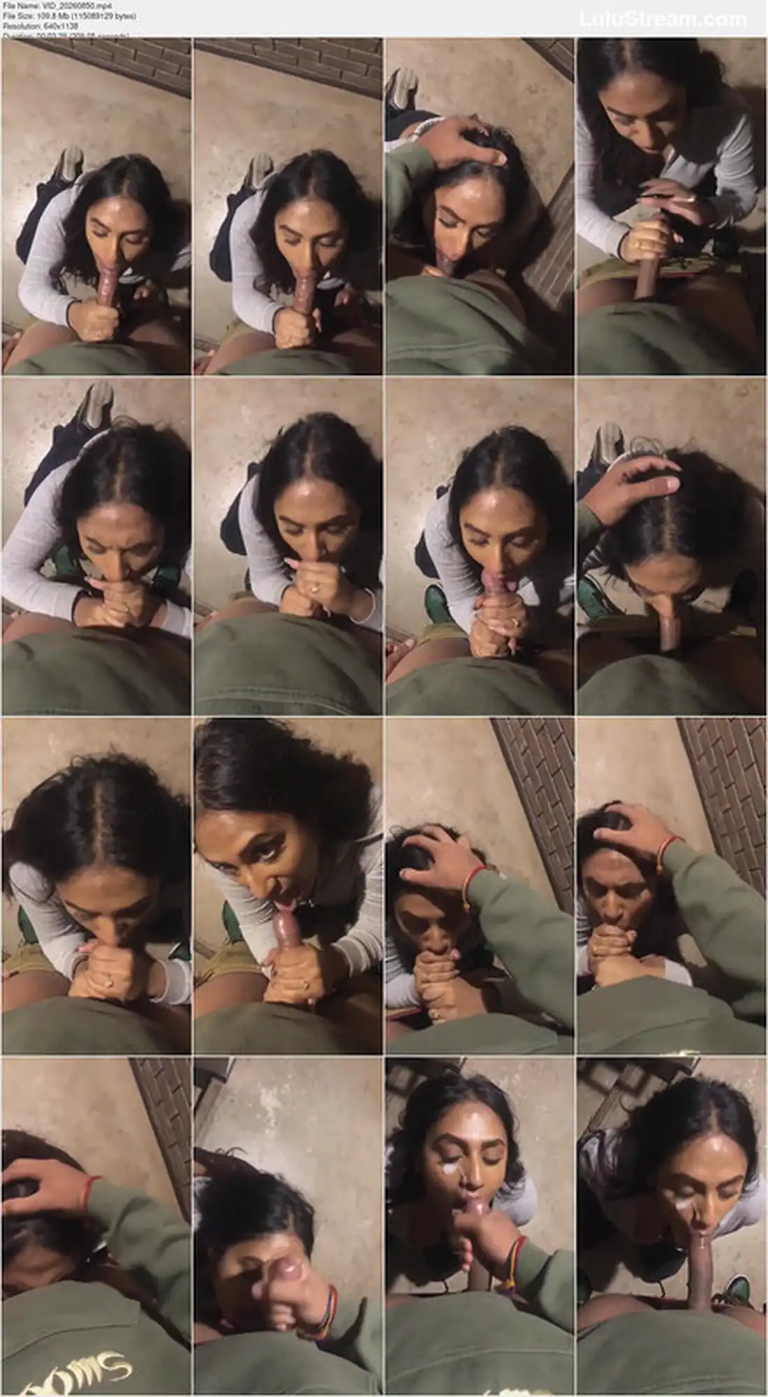 Hot Desi NRI Girl Deepthroat Blowjob BF Big Cock