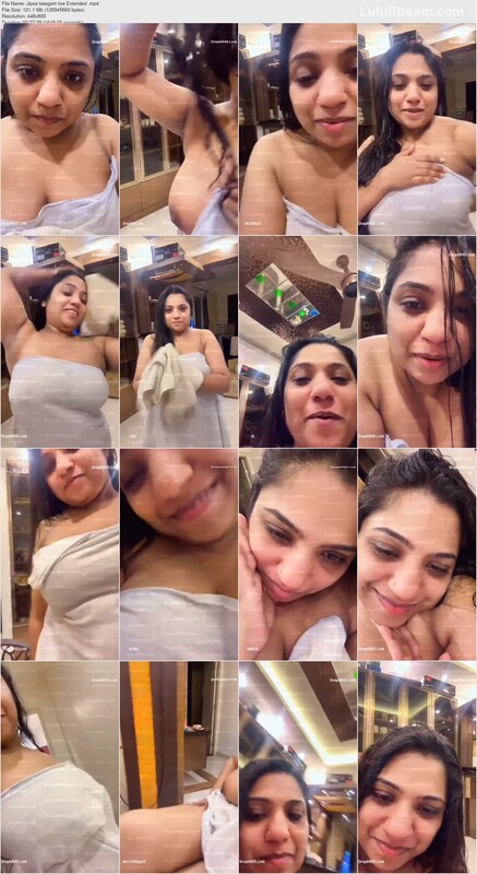 Mallu Jipsa Beegam Towel After Bath Tease Extended