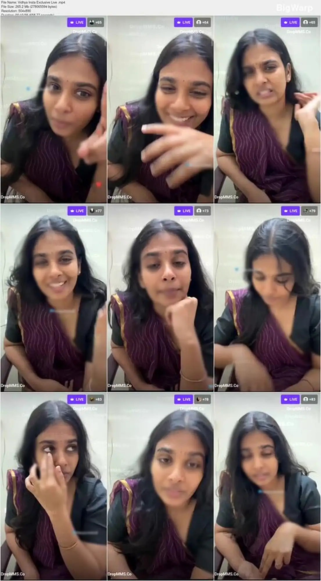 Vidhya Exclusive Insta Live Chat