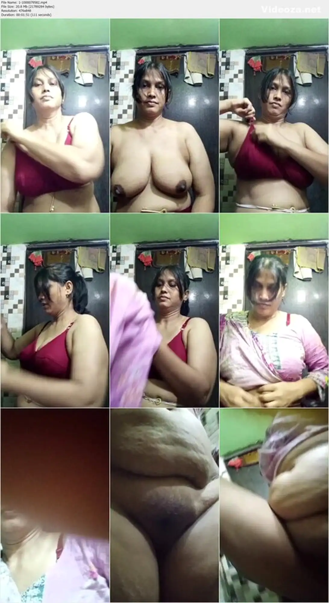 Chubby Bengali Bhabhi Topless Big Boobs Strip