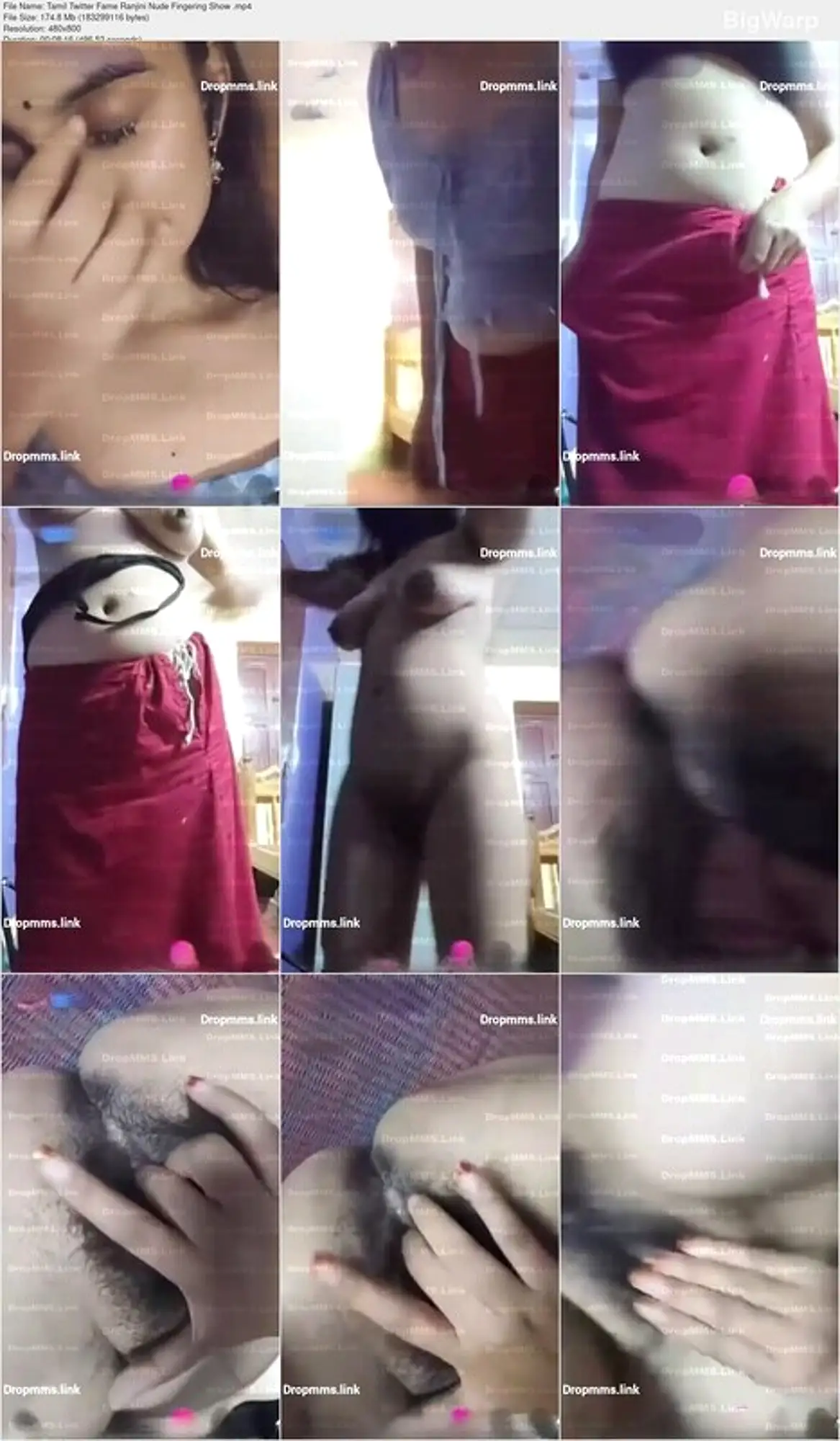 Desi Bhabhi Sapana Pink Top Boobs Video Call