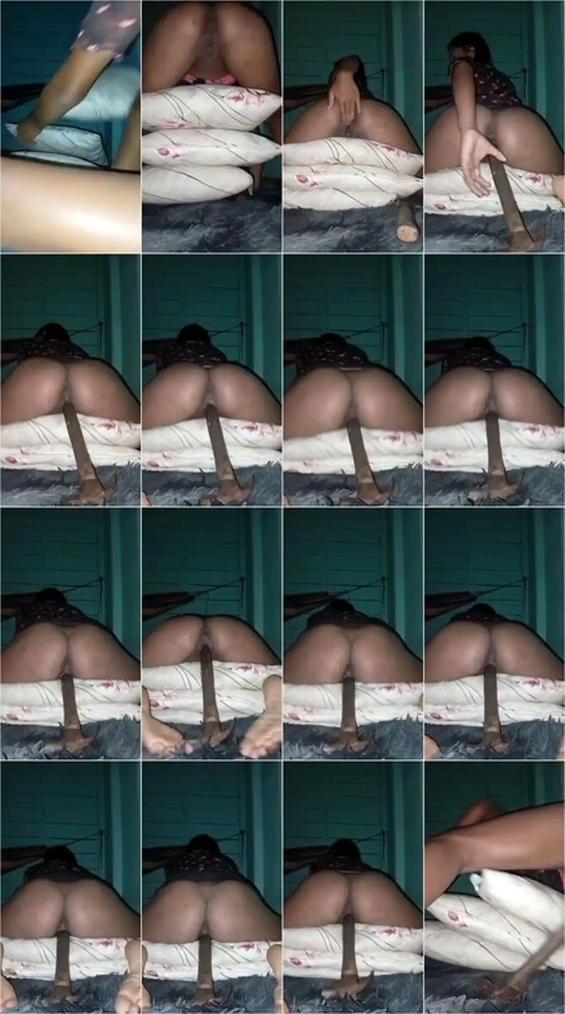 Desi Girl Hammer Handle Pussy Play