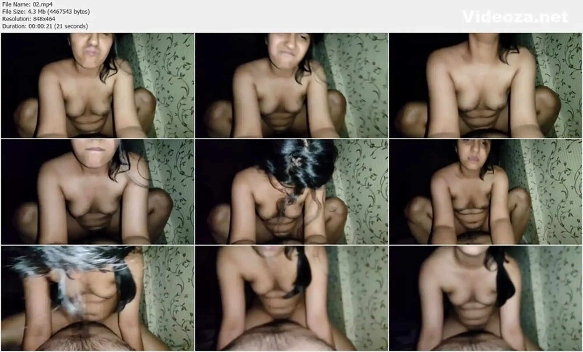 Hot Indian Wife Cowgirl Riding Moaning