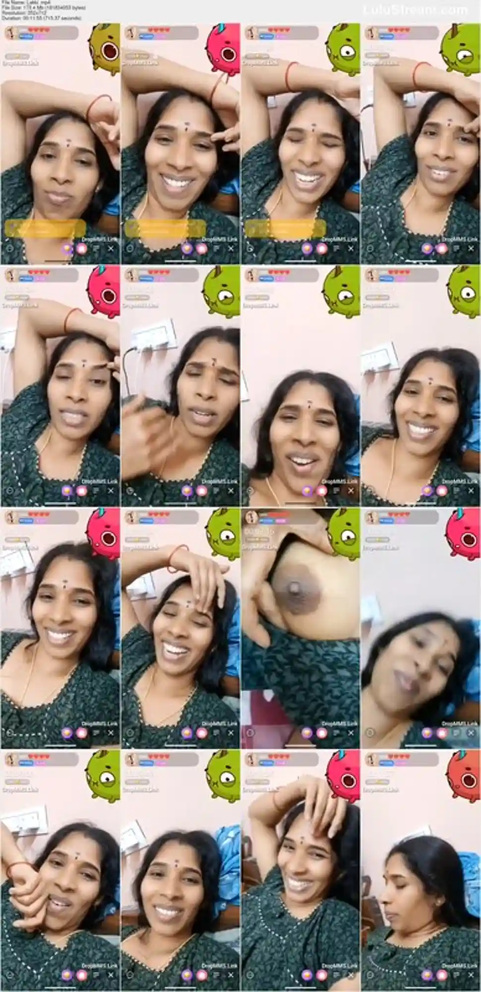 Lakki Aunty Boobs and Pussy Show