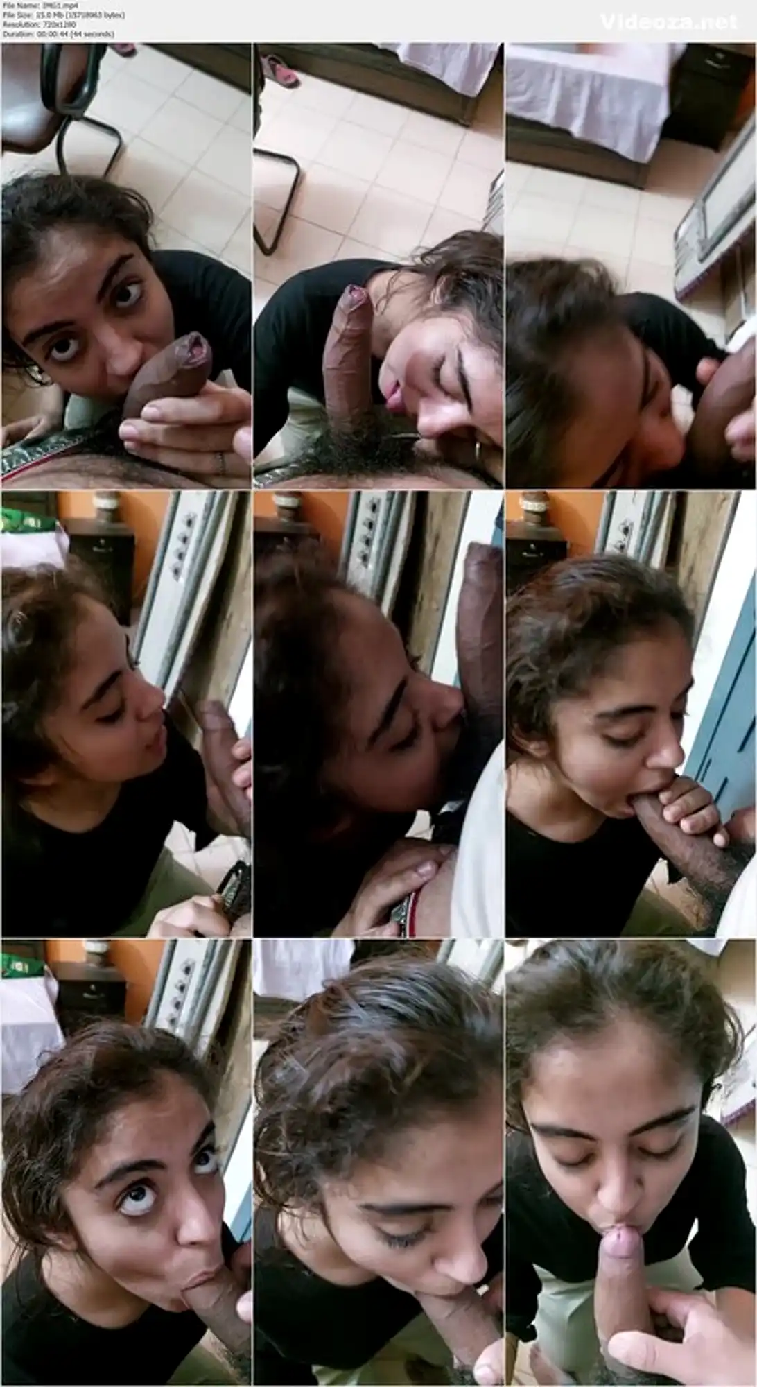 Sexy Indian GF Intense Deep Blowjob