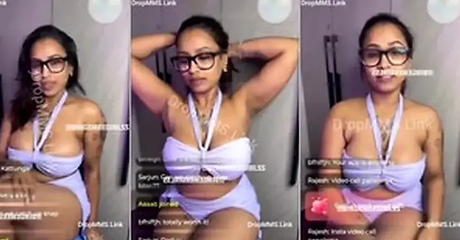 Tamil Fashion Model Veena Thara Premium Live Tease